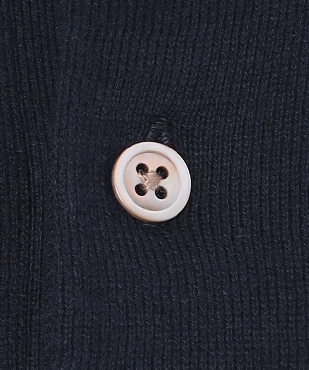 JOSEPH ABBOUD MOUNTAIN 【SPACE】OGストレッチコットン ニットポロシャツ ネイビー系