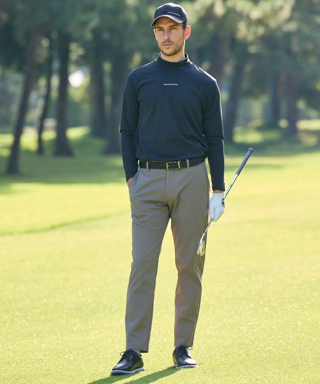 ZERO HALLIBURTON 【吸水速乾・保温】 Octa モックネックトップス ZHG-M5A8b 85124 ブラック