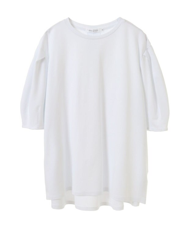 AMERICAN HOLIC 接触冷感袖コンシャスカットプルオーバー Off White