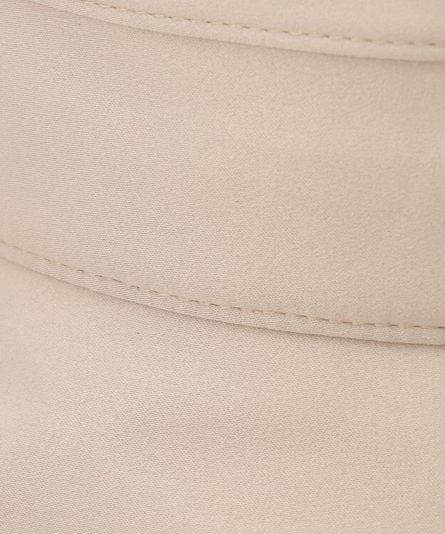 TOCCA 【UV90%以上カット・吸水速乾・接触冷感・抗菌防臭】BIG RIBBON WIDE BRIM HAT 帽子 ベージュ系