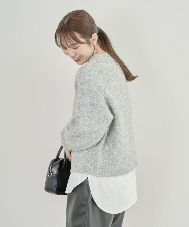 Green Parks ブークレニットプルオーバーⅡ Gray