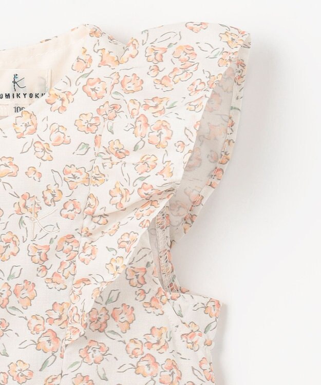 組曲 KIDS 【100㎝】サクラララ・ワンピース ピンク系5