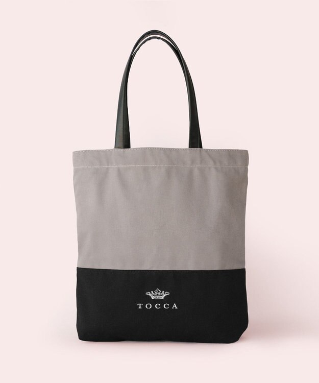 TOCCA 【WEB＆一部店舗限定・A4サイズ対応】CITTA CARINA TOTEBAG トートバッグ ライトグレー系