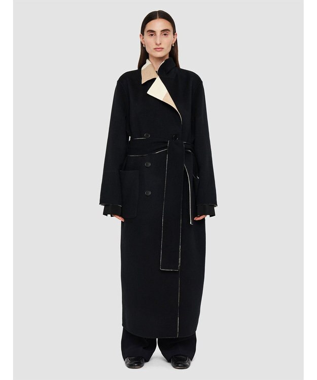 JOSEPH ダブルフェイスリバーシブル-アニメーション　ロングコート Blusher Combo