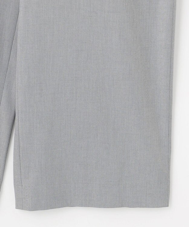 J.PRESS LADIES 【セットアップ対応・洗える・撥水】コットンFITTY ストレート パンツ グレー系