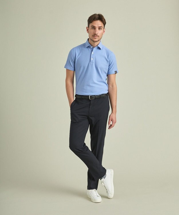 GOTAIRIKU 【AIRY MOVE / セットアップ対応】T/Ｗ Dot Air パンツ ネイビー系