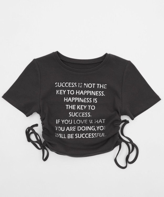 WEGO グラフィックサイドドロストリブちびT スミクロ