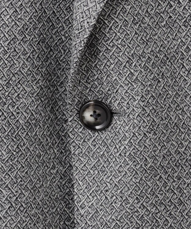 GOTAIRIKU 【DELFINO】ナポリジオメトリックツイード ジャケット_グレー ライトグレー系8