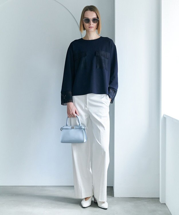 ICB 【新色追加・2WAY】マイクロショルダー バッグ サックスグレー系