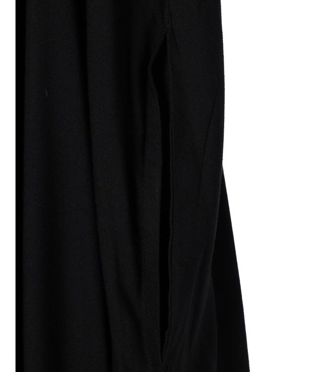 CRAFT STANDARD BOUTIQUE レーヨンキルト切り替えワンピース Black