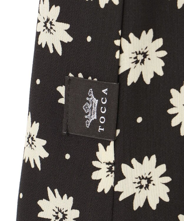 TOCCA 【WEB＆一部店舗限定・消臭・洗える】HAPPY DAISY キャミソールドレス ブラック系5