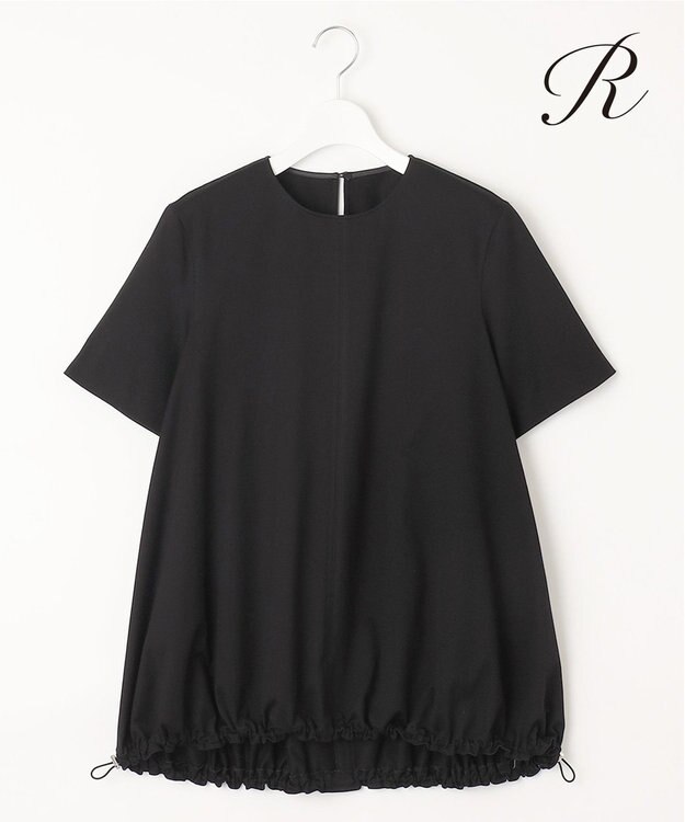 23区 【R(アール)】プレミアムコットンジャージー カットソー ブラック系