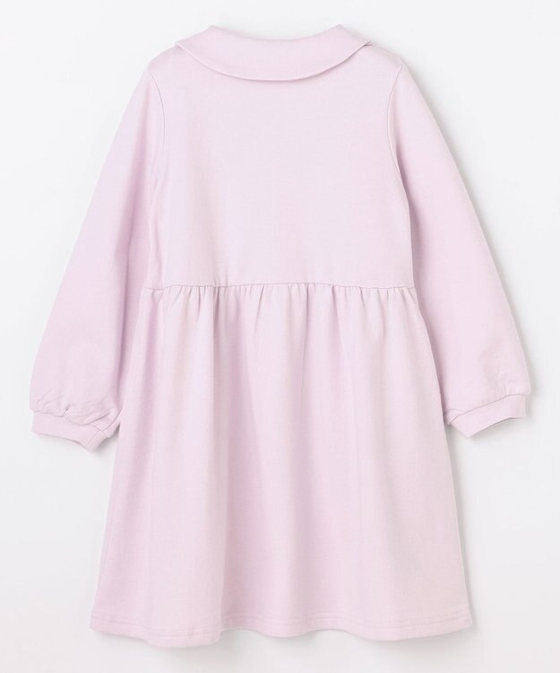 ANY KIDS ジップアップワンピース ラベンダー