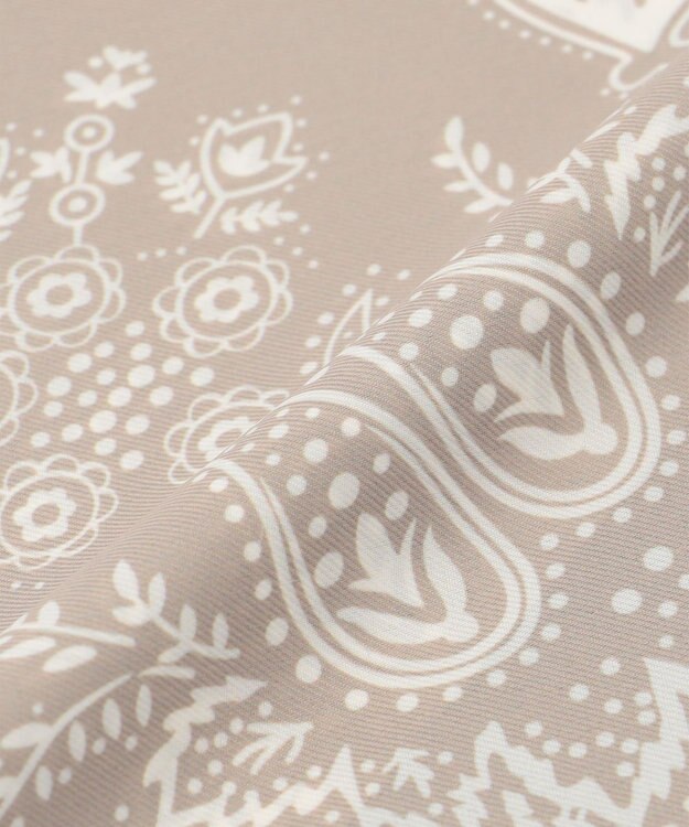 J.PRESS YORK STREET 【WOMEN】バンダナパターン スカーフ ベージュ系5