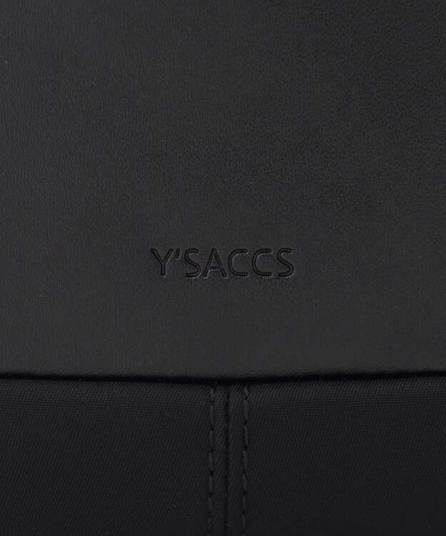 Y'SACCS ブロックモチーフポシェット ブラック