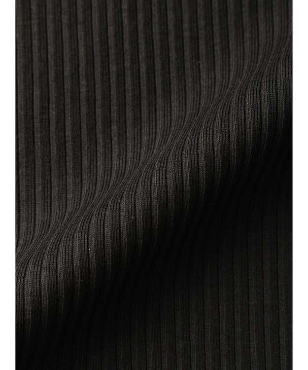 AMERICAN HOLIC 抗菌防臭針抜きテレコカットプルオーバー Black