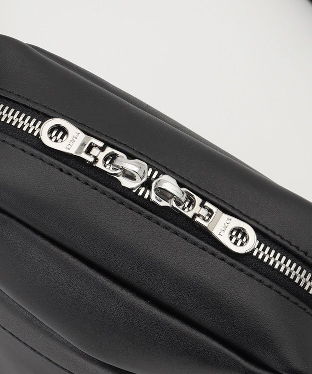 Y'SACCS ブロックモチーフポシェット ブラック