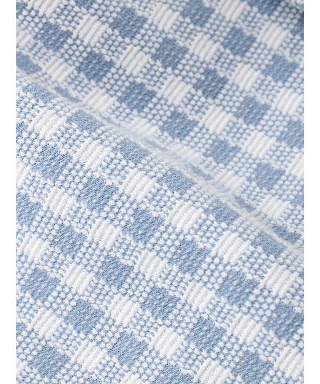 earth music&ecology チェックフレアイージーパンツ Sax