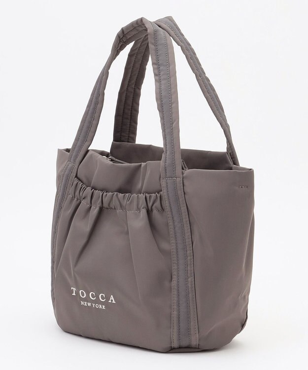 TOCCA 【WEB＆一部店舗限定】【撥水・サスティナブル素材】SOSTA MINIBAG ミニバッグ グレージュ系