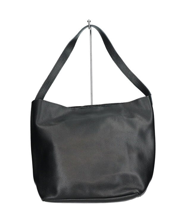 INTER-CHAUSSURES 【ANDREA CARDONE】レザートートバッグ ブラック