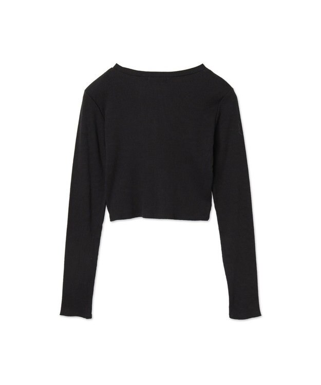 WEGO バタフライプリントロンT ブラック