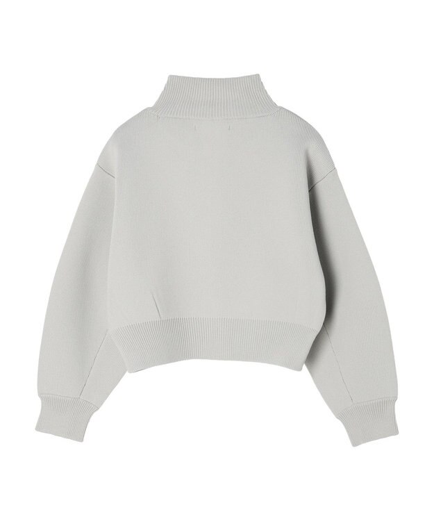 Green Parks ・ＥＬＥＮＣＡＲＥ　ＤＵＥ　ハイネックＺＩＰカーディガン Gray