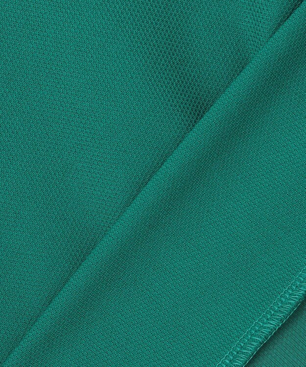 23区GOLF 【MEN】【吸水速乾/UVカット】ストレッチメッシュモックネックシャツ パイングリーン系