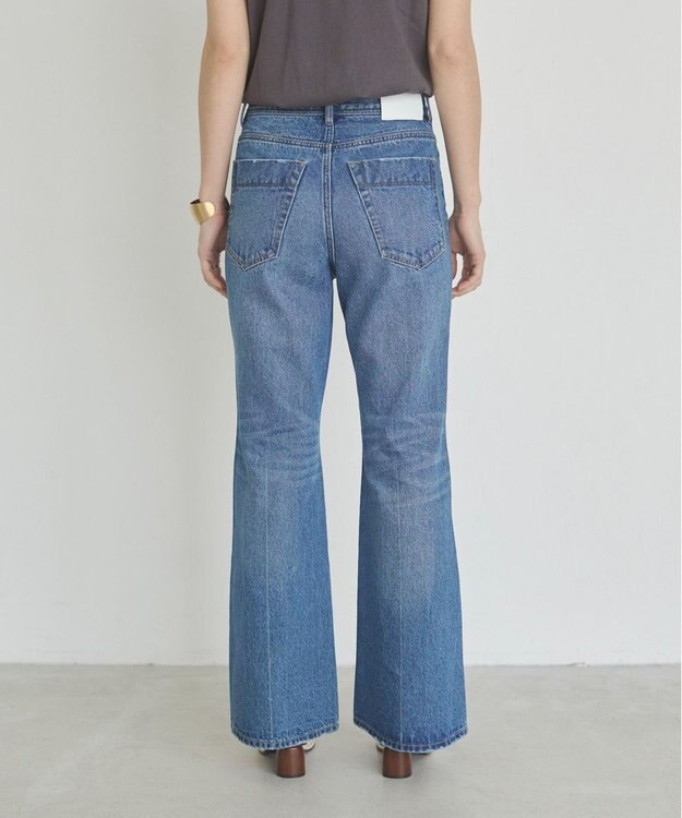 WEGO 【ANGIE VINTAGE/SMLサイズ展開】ブーツカットデニムパンツ ブルー