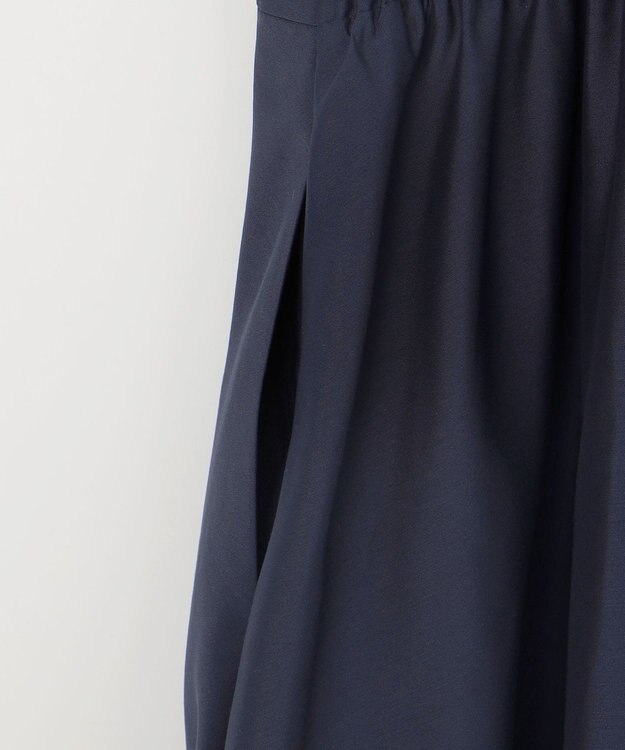 組曲 S 【洗える・ドライタッチ】シアーボイルフロントタック ワンピース ネイビー系