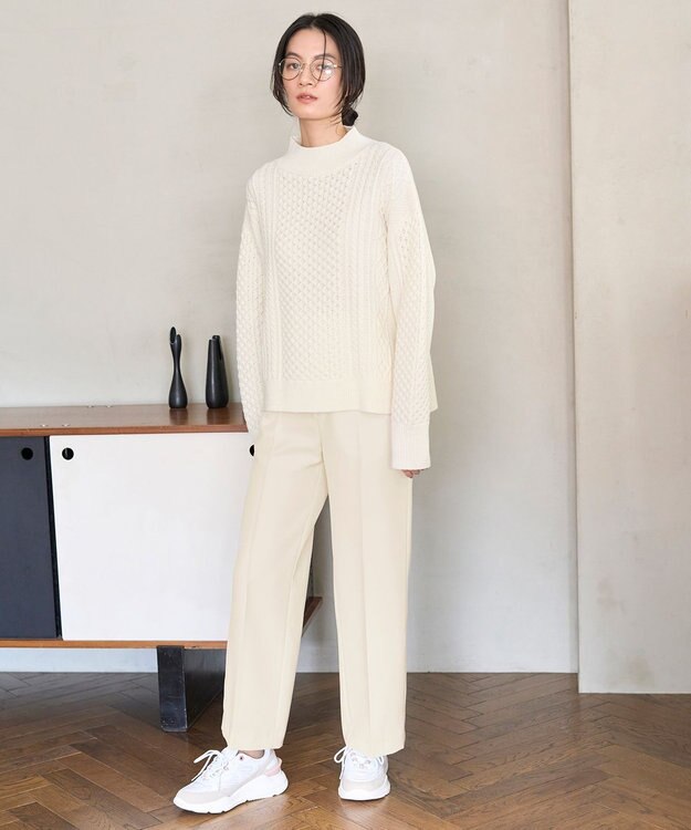 UNFILO アランパターンニット オフ