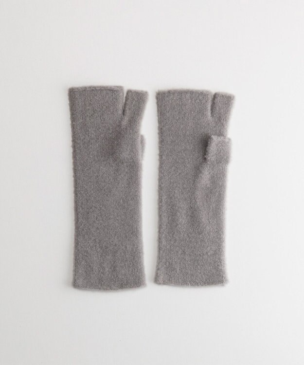 ORuKuBET ソフトニットフィンガーレスグローブ(WOMEN) グレー