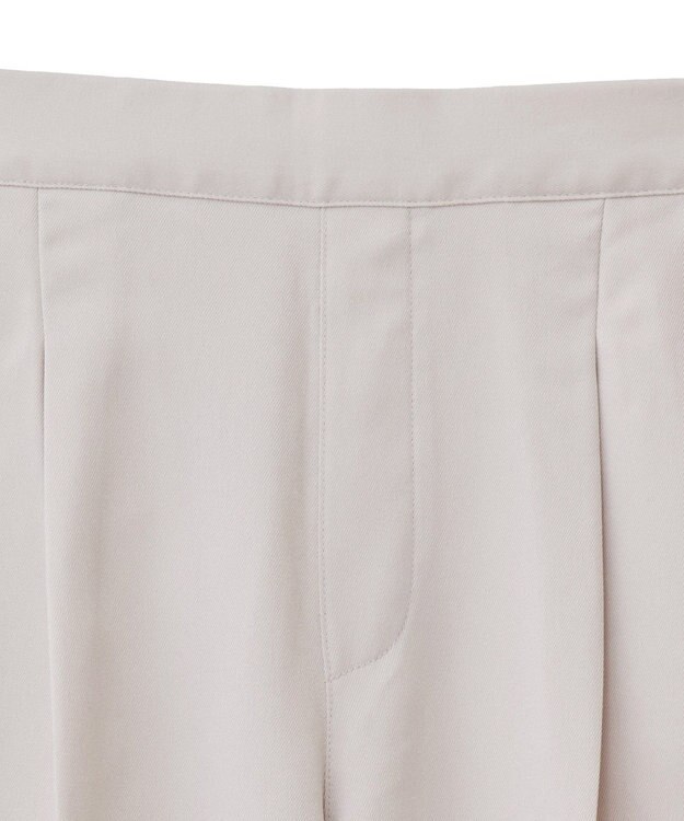 earth music&ecology 接触冷感テーパードパンツ Light Beige