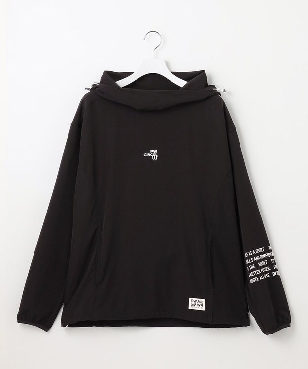 PW CIRCULUS 【 伸縮性あり/ 折り畳み収納】【MEN】パッカブル ブルゾン ブラック系