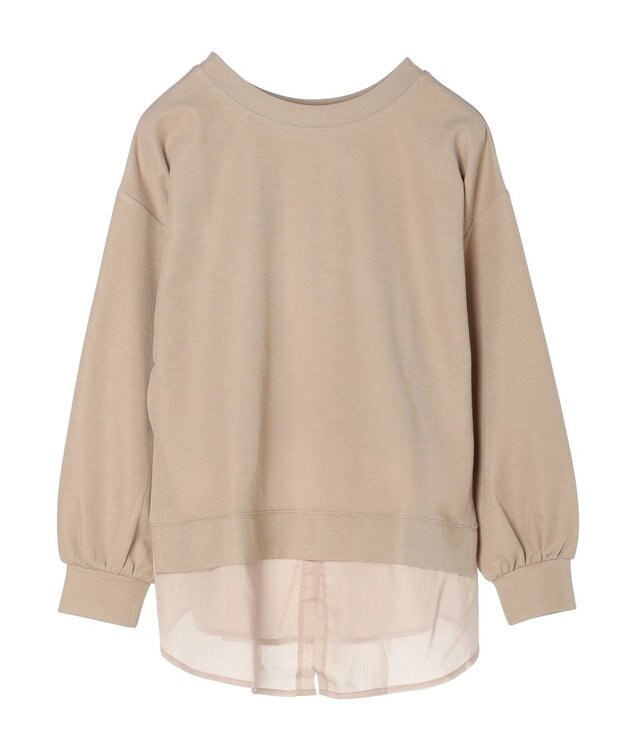 Green Parks 前後２ｗａｙシアードッキングチュニック Light Beige