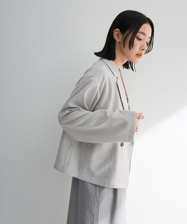 Green Parks ショートジャケット Gray