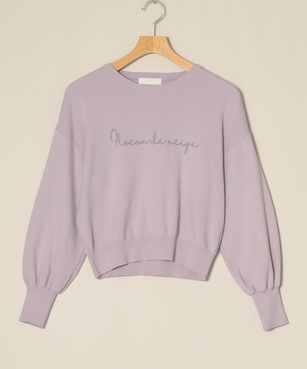 ONWARD Reuse Park 【any SiS】ニット秋冬 パープル