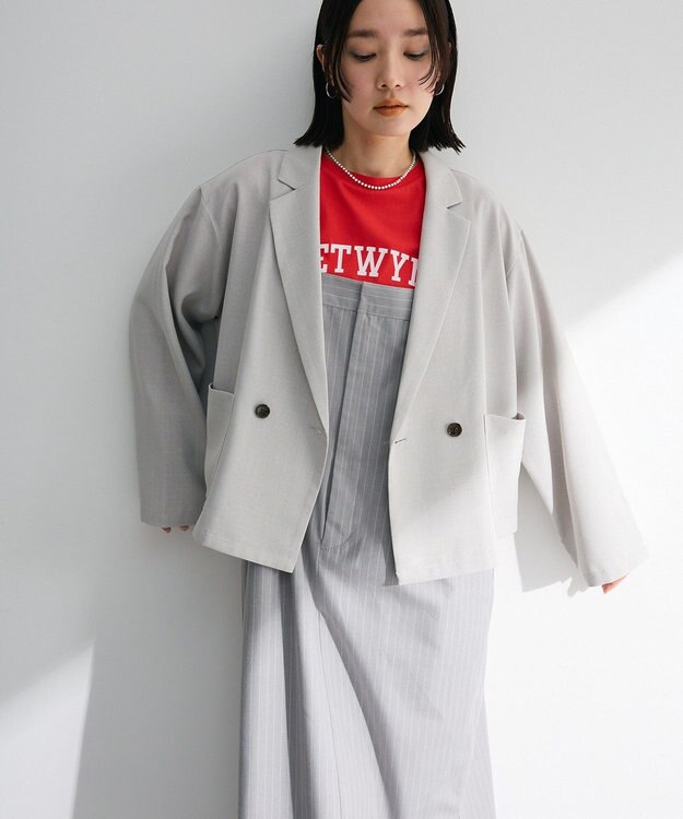 Green Parks ショートジャケット Gray