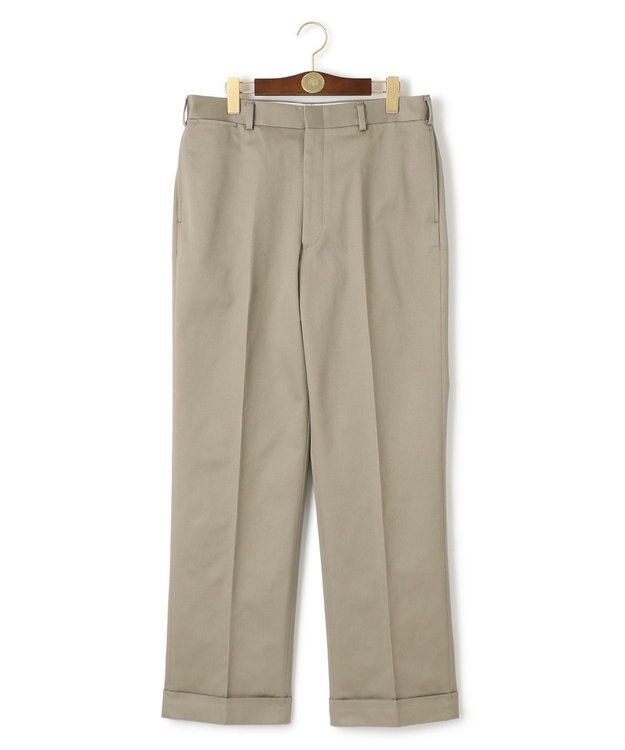 J.PRESS MEN 【J.PRESS ORIGINALS】WEST POINT PIPED STEM TROUSERS / JAPAN MADE カーキ系