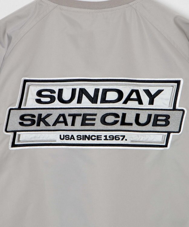 WEGO ワッペンスタジャン ライトグレー