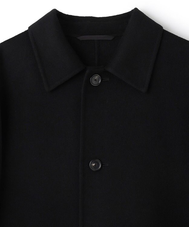 JOSEPH HOMME DOUBLE FACE CASHMERE  BALMACHAN COAT ブラック系