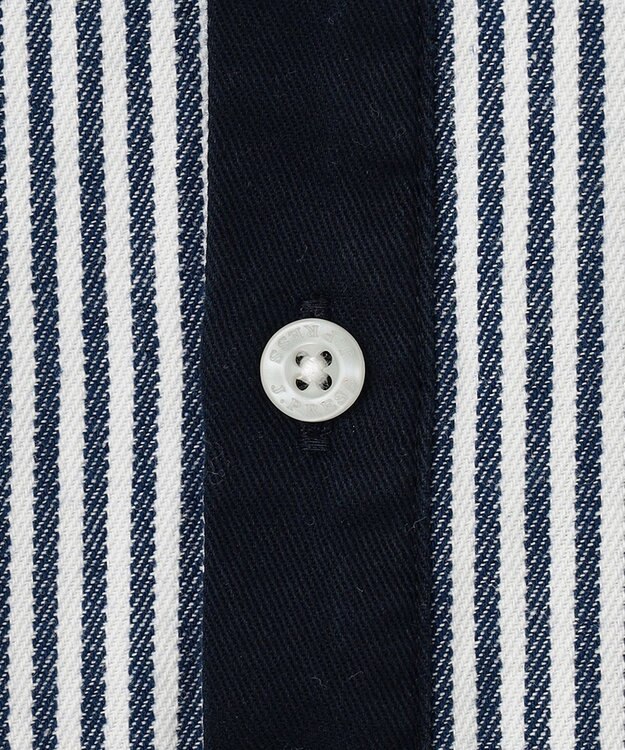 J.PRESS KIDS 【110-130cm】ストライプ＆チェック シャツ ネイビー系ストライプ