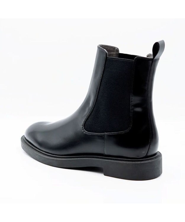 APOM 本革ウォータープルーフチェルシーブーツ30 ブラックG