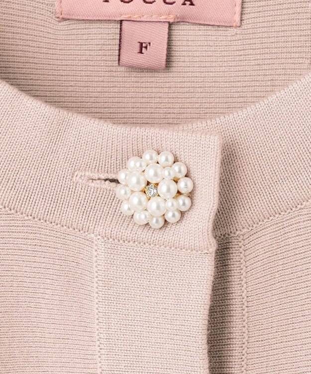 TOCCA 【洗える！】DEMILUNE ポンチョ ベージュ系