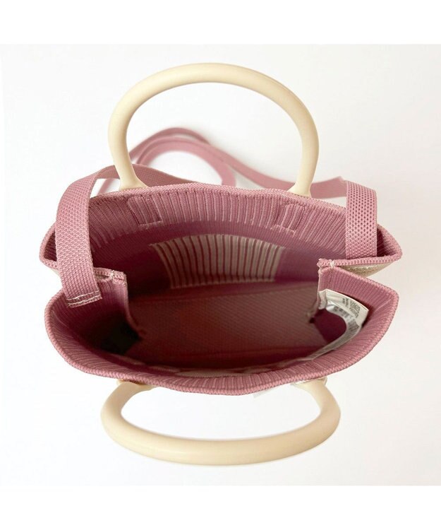 ROOTOTE 8585【スヌーピー】IP.スクエア.シリコンハンドル.ピーナッツ-9E 01：ベージュ