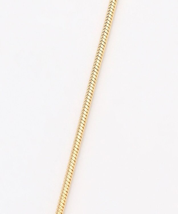 自由区 ダブルメタルバー ネックレス ゴールド系