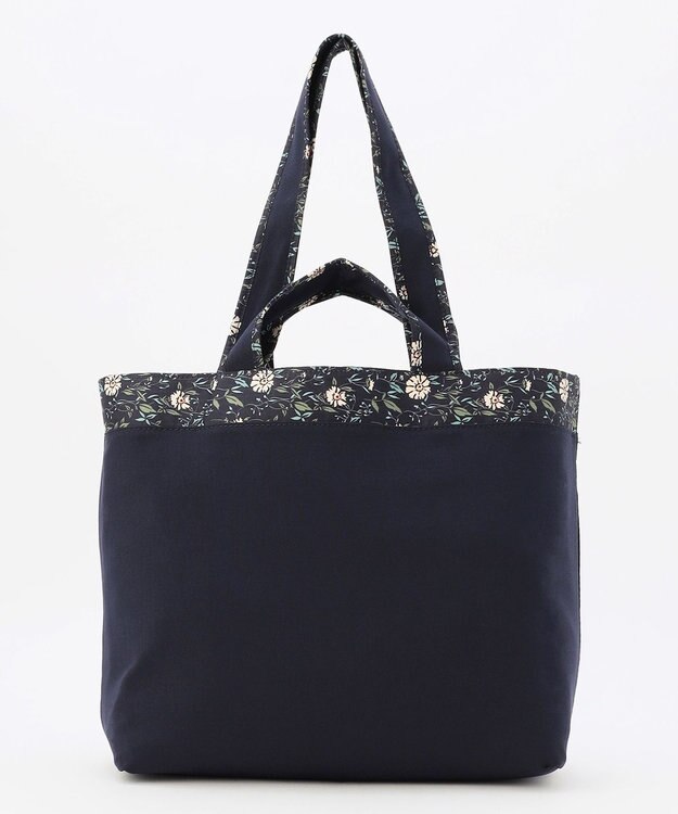 J.PRESS LADIES 【WEB限定・リバーシブル】キルティング トートバッグ 【WEB限定】ネイビー系