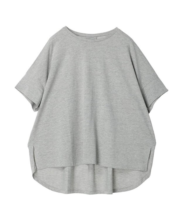 Green Parks 汗染み防止ドルマンバックタックプルオーバー Gray Mixture