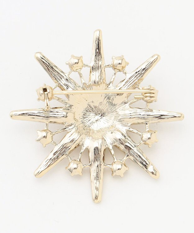 組曲 スパークルブローチ ゴールド系