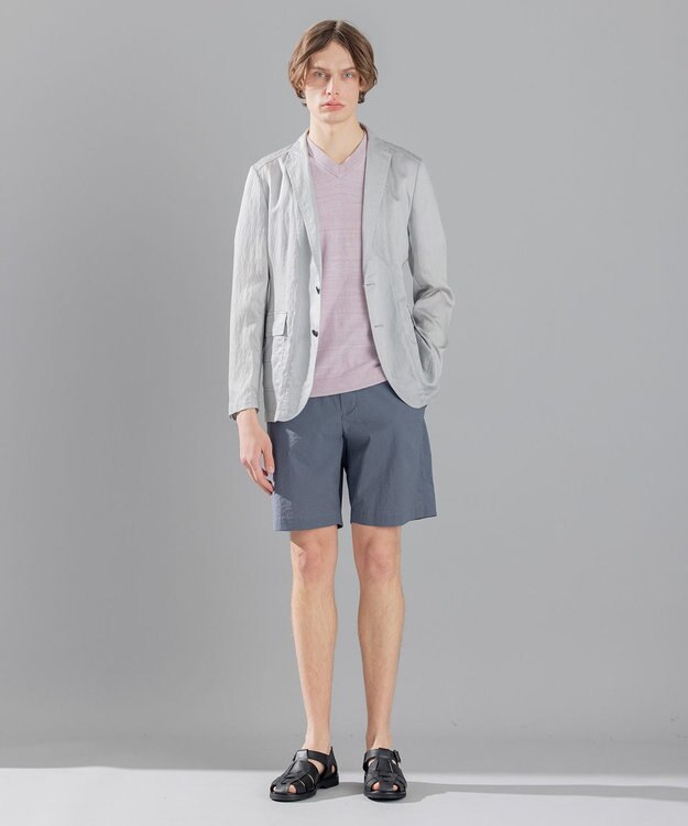 JOSEPH HOMME スーパーストレッチウエザー / BERMUDA ライトグレー系