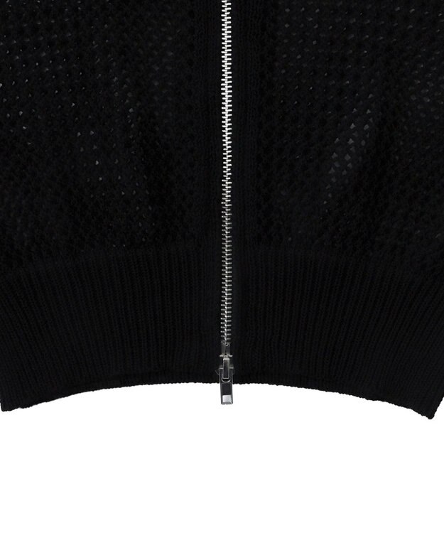 WEGO WZIPニットカーデ ブラック